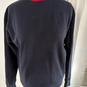 Champion Men's M Dark Blue Crewneck Sweatshirt
